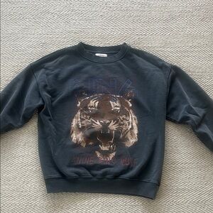 Anine Bing Charcoal Sweatshirt